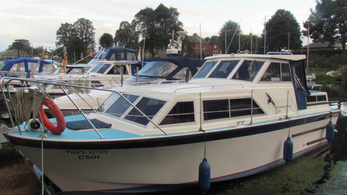 Colvic Traveller 28ft aft cabin Motor Cruiser - SOLD - Boston Gateway ...